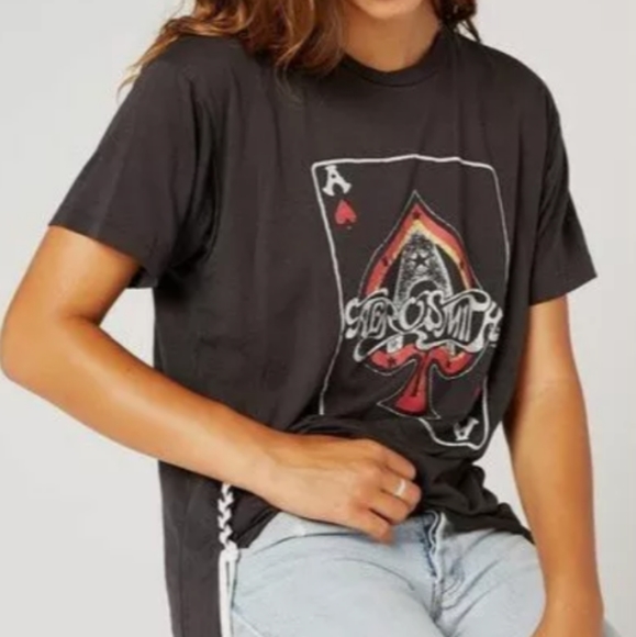 Daydreamer Revolve Aerosmith Ace Size M Top New - Picture 2 of 8